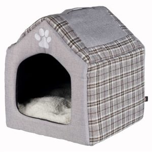 Trixie Relax Iglo Hondenhuis Silas Grijs / Creme